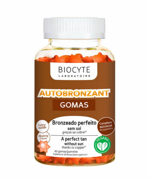 Biocyte Autobronzeador 60 gomas